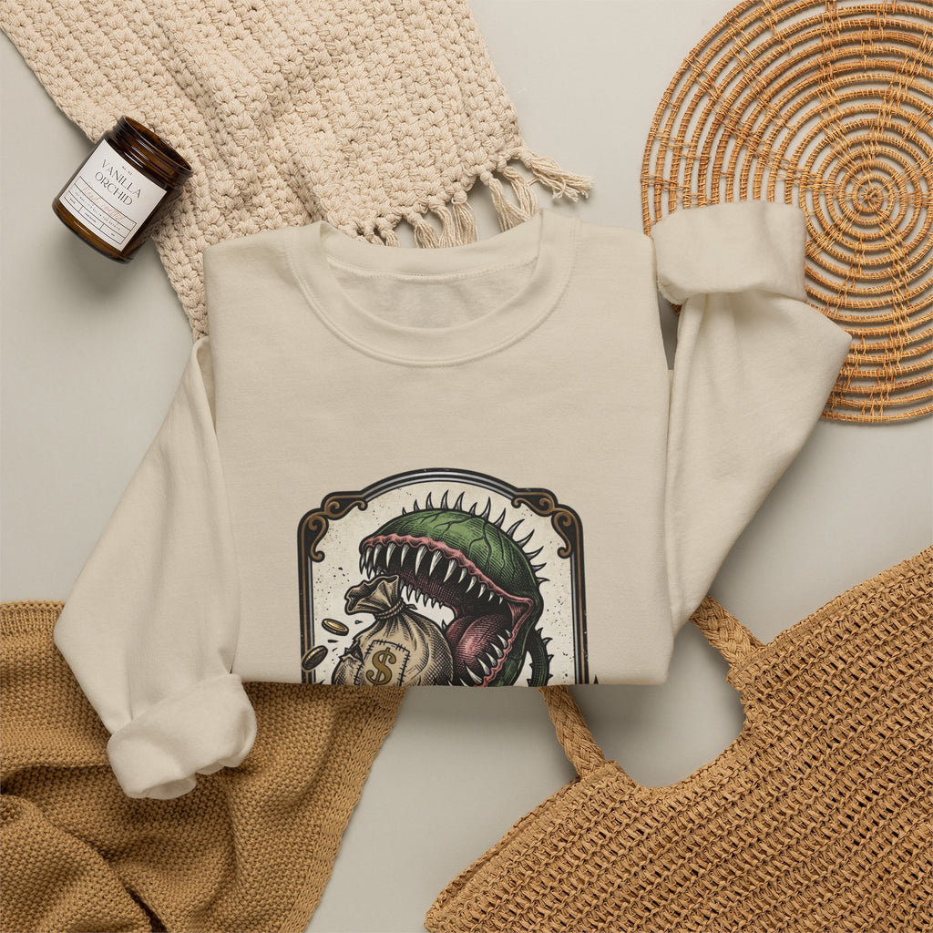 People Over Profit Crewneck Sweatshirt | Values-Led Statement Apparel