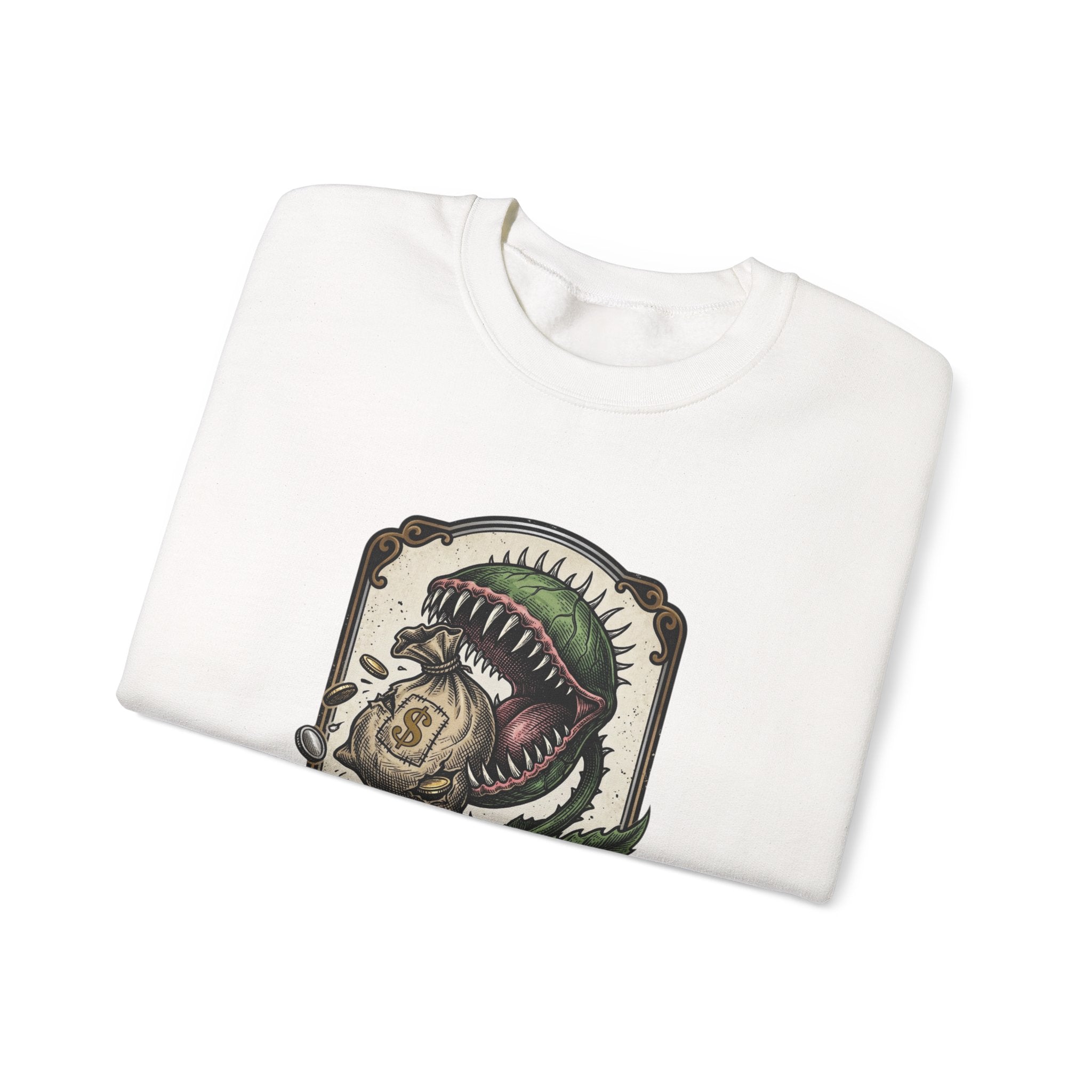 People Over Profit Crewneck Sweatshirt | Values-Led Statement Apparel