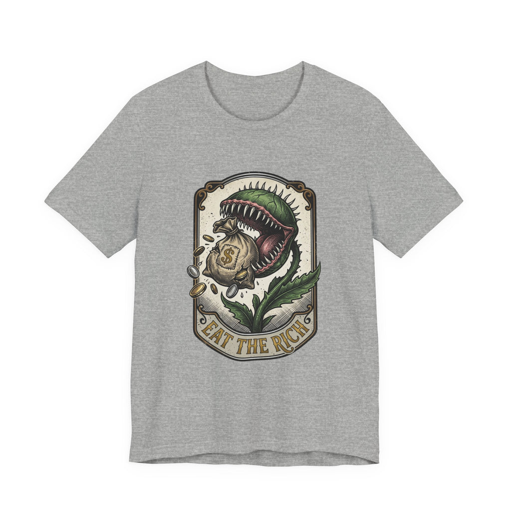 Eat the Rich Tee | People Over Profit statement shirt, activist graphic