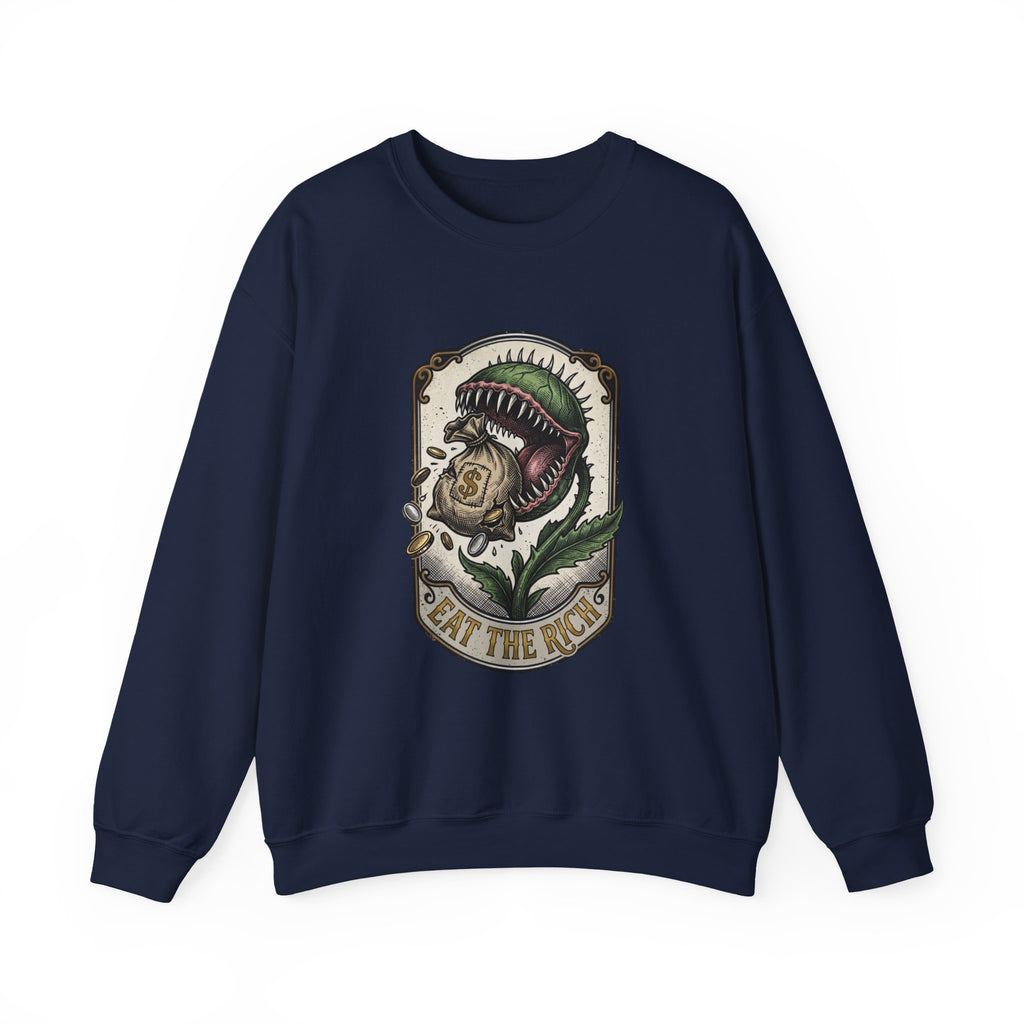 People Over Profit Crewneck Sweatshirt | Values-Led Statement Apparel