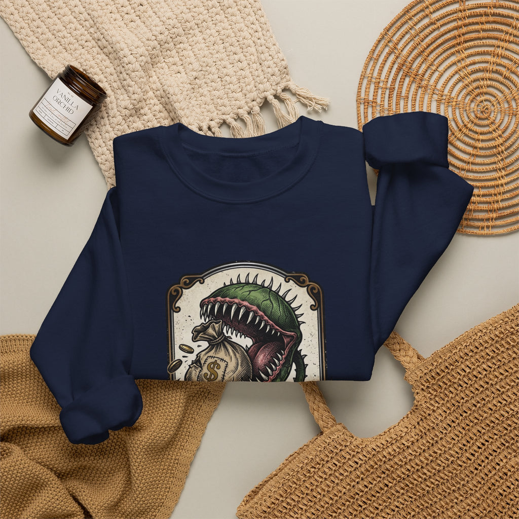 People Over Profit Crewneck Sweatshirt | Values-Led Statement Apparel