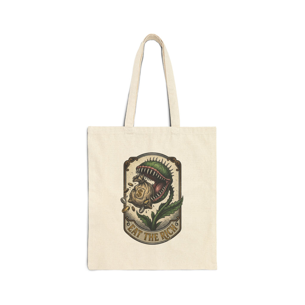 People Over Profit Tote | Cotton Canvas, Statement Eco Tote