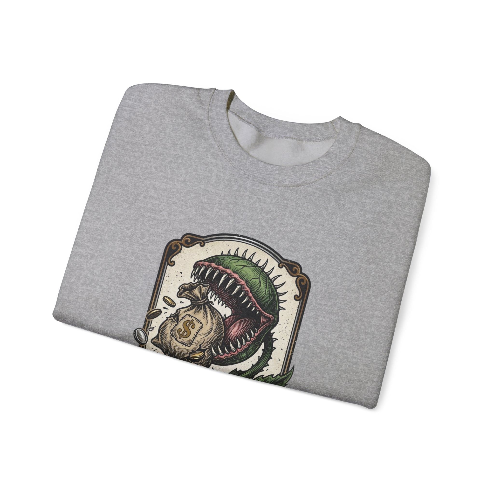 People Over Profit Crewneck Sweatshirt | Values-Led Statement Apparel