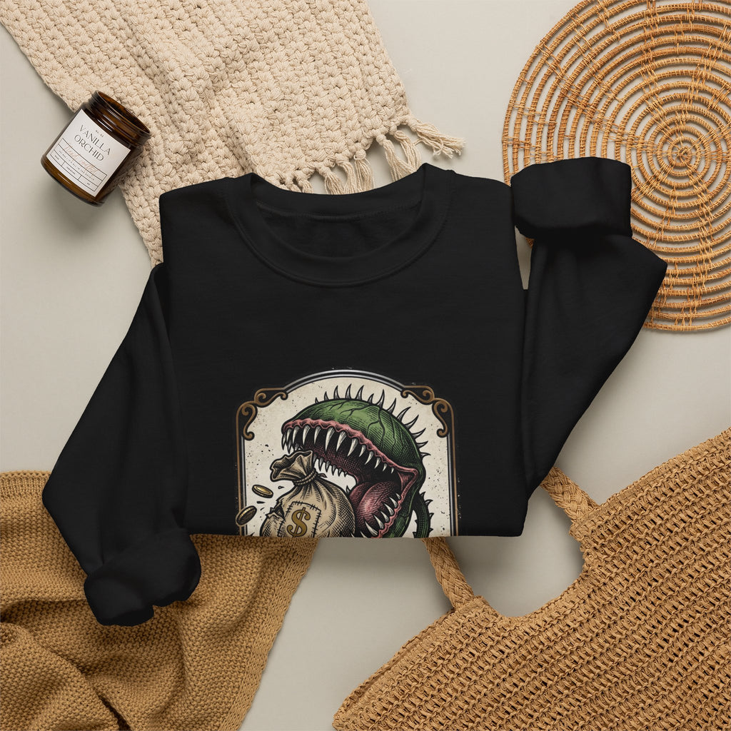 People Over Profit Crewneck Sweatshirt | Values-Led Statement Apparel