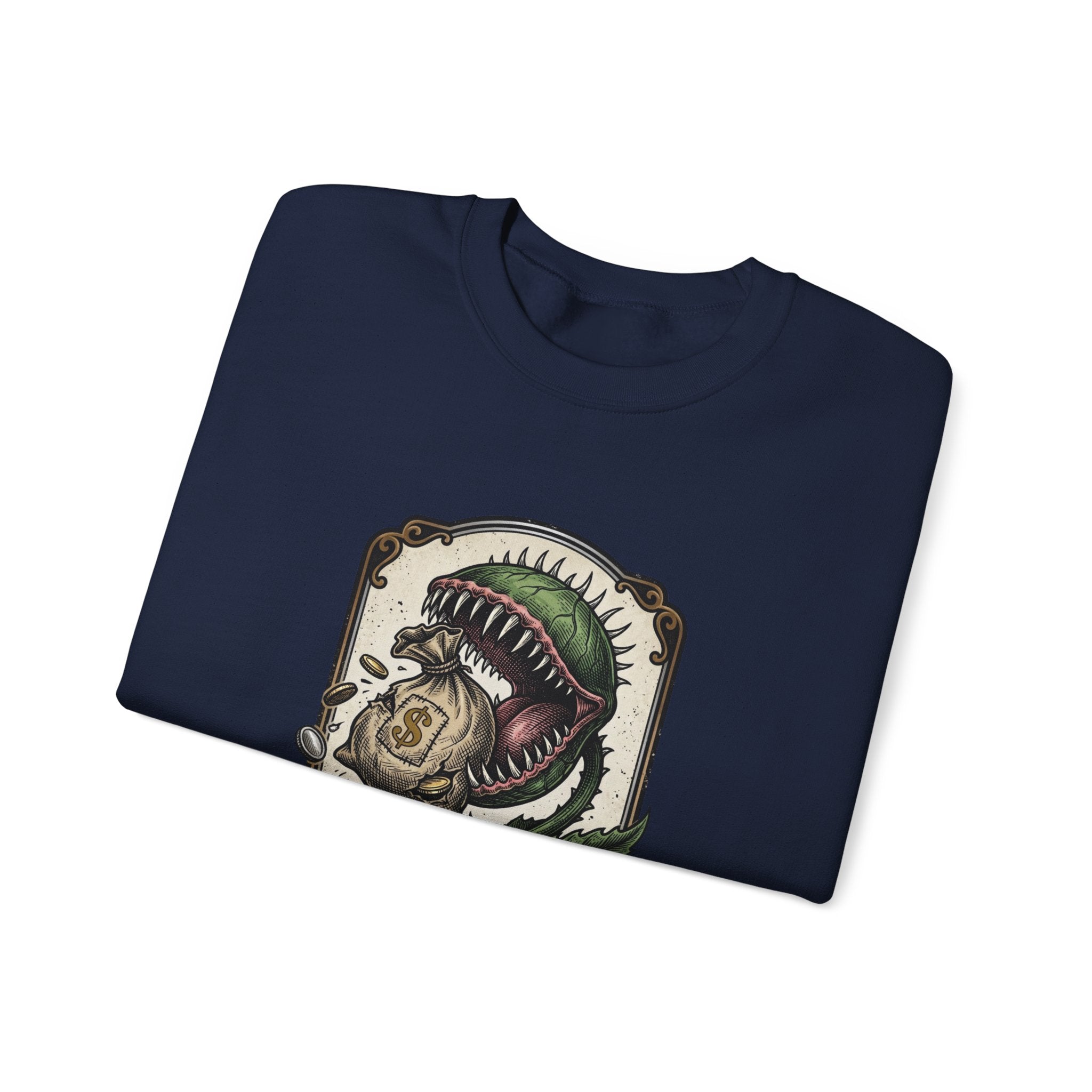People Over Profit Crewneck Sweatshirt | Values-Led Statement Apparel